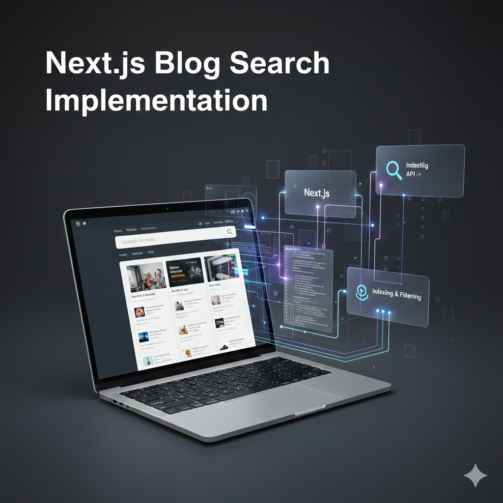 Next.js 블로그 만들기 — 정적 블로그에 검색 기능 추가
